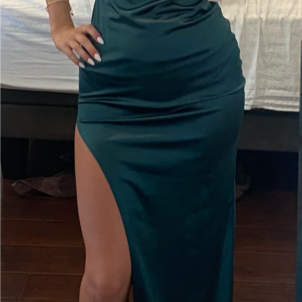 Windsor Dark Green Maxi Dress